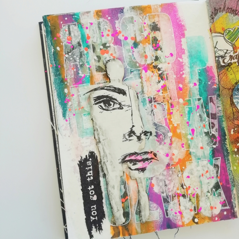 Mish Mash: Art Journal Kit contents + my other art journal supplies
